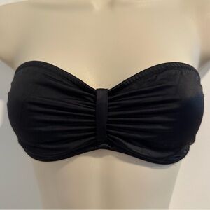 Victoria's Secret Black Bandeau Bra Size M